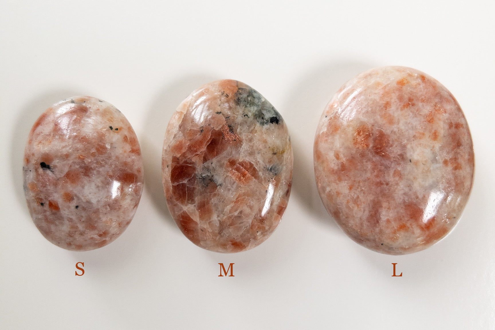 Sunstone Palm Stones